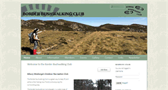 Desktop Screenshot of borderbushwalkingclub.com.au